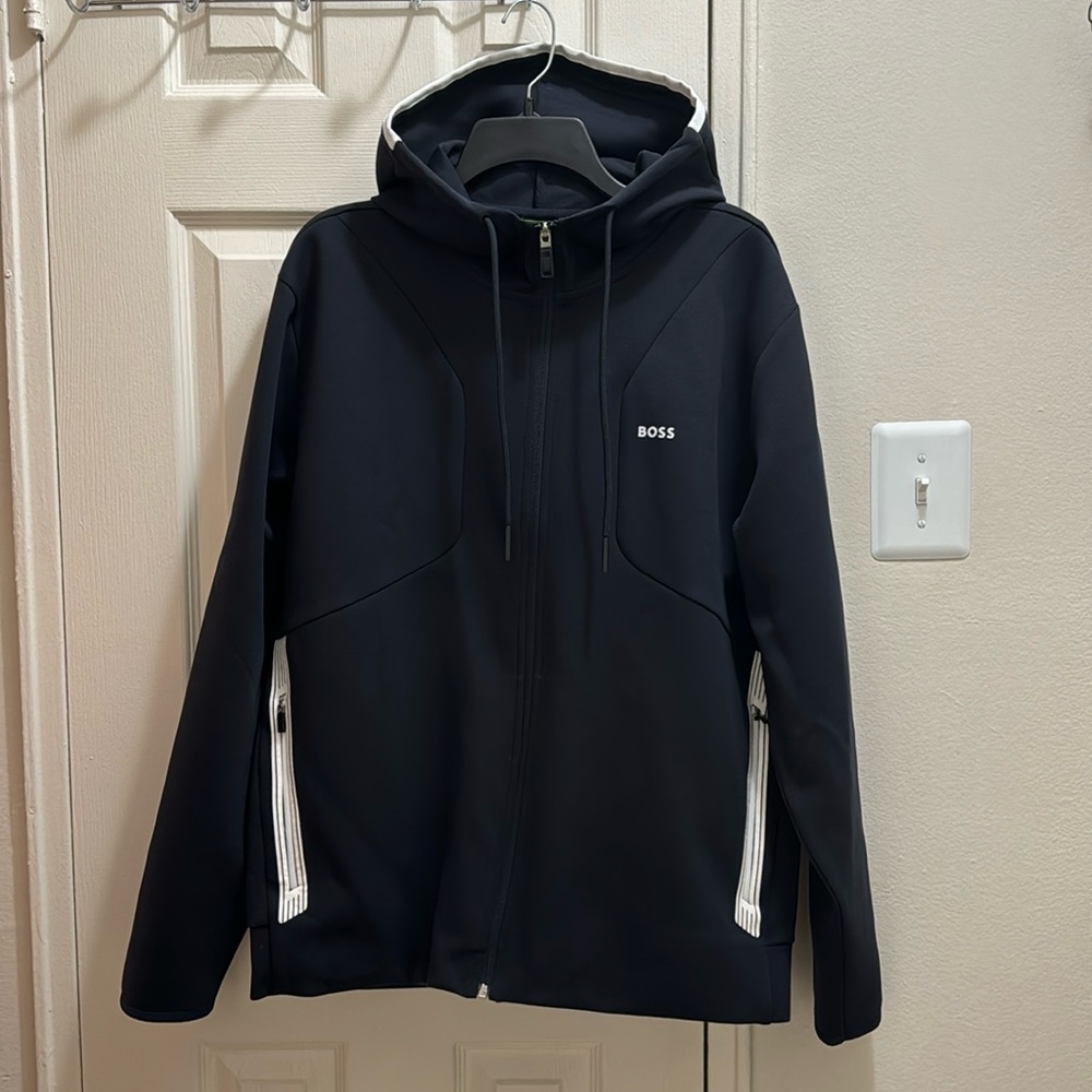 Boss Zip Up Hoodie
